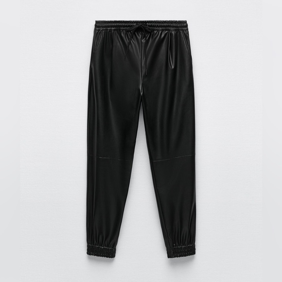 *3 FOR 1* ZARA Leather Pants - Picture 1 of 8